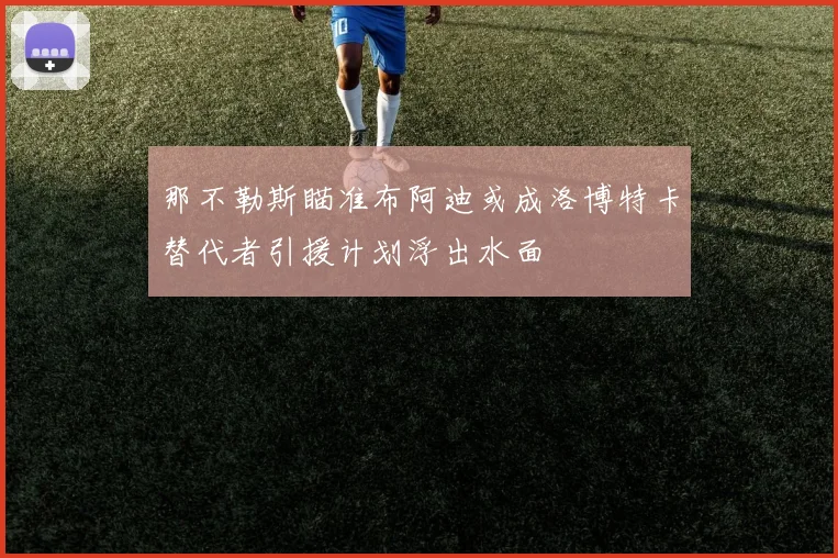 那不勒斯瞄准布阿迪或成洛博特卡替代者引援计划浮出水面